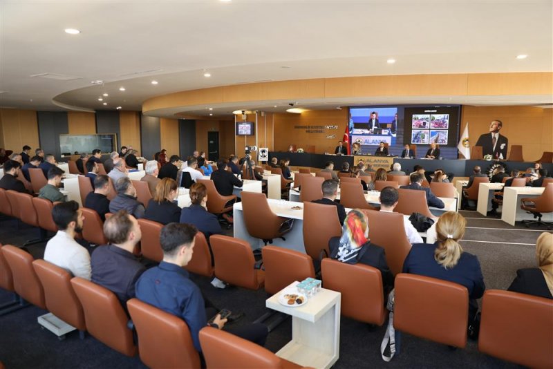 Alanya belediyesi 2025 yılı son meclis toplantısı ger&ccedil;ekleştirildi