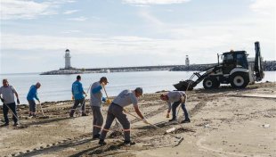 Alanya belediyesi’nden aşırı yağışlar sonrası yoğun temizlik seferberliği