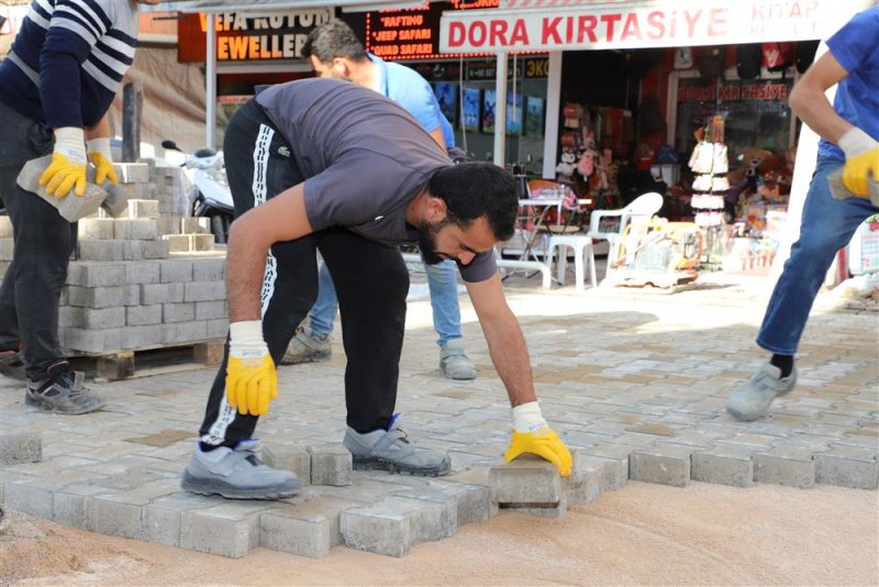 Alanya belediyesi&rsquo;nden batı mahallelerinde yoğun &ccedil;alışma