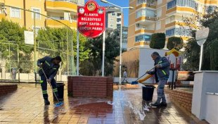 Alanya’da çocuk parkları yenileniyor