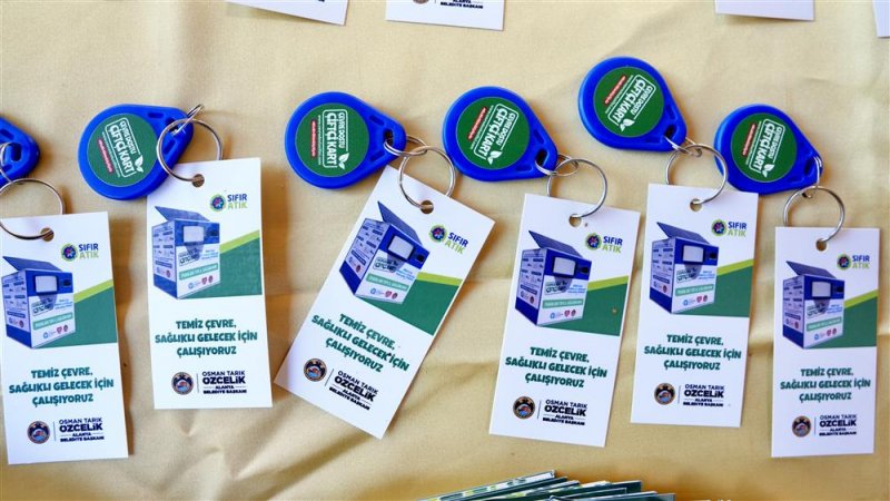 &Ccedil;evre dostu &ccedil;ift&ccedil;i kart projesi alanya&rsquo;da tanıtıldı