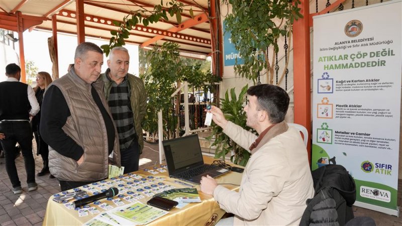 &Ccedil;evre dostu &ccedil;ift&ccedil;i kart projesi alanya&rsquo;da tanıtıldı