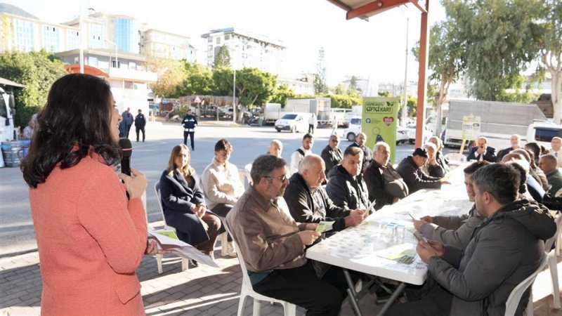 &Ccedil;evre dostu &ccedil;ift&ccedil;i kart projesi alanya&rsquo;da tanıtıldı