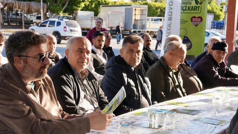 &Ccedil;evre dostu &ccedil;ift&ccedil;i kart projesi alanya&rsquo;da tanıtıldı
