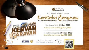 10. uluslarası alanya karikatür yarışması’na başvurular sürüyor