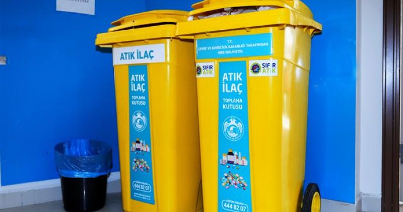 26 aile sağlığı merkezinden 719 kilogram atık ilaç toplandı