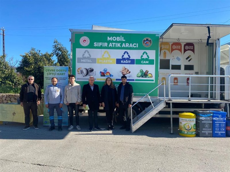 Alanya&rsquo;da semt pazarlarında sıfır atık seferberliği