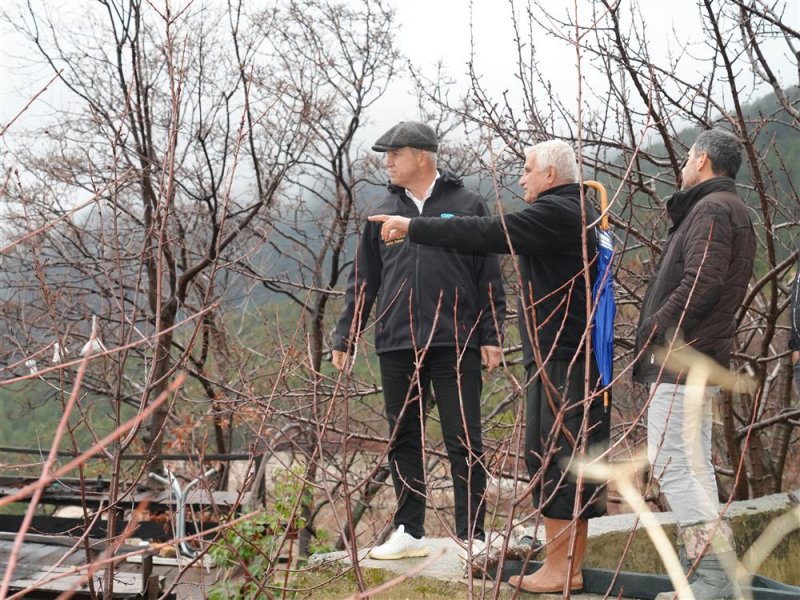 Başkan &ouml;z&ccedil;elik'ten hasar tespiti