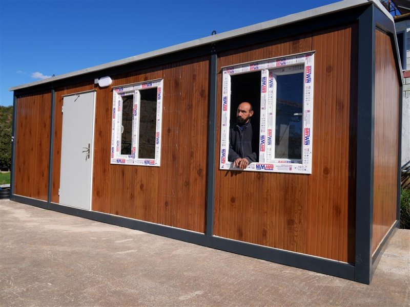 İhtiya&ccedil; sahibi vatandaşa konteyner ev desteği