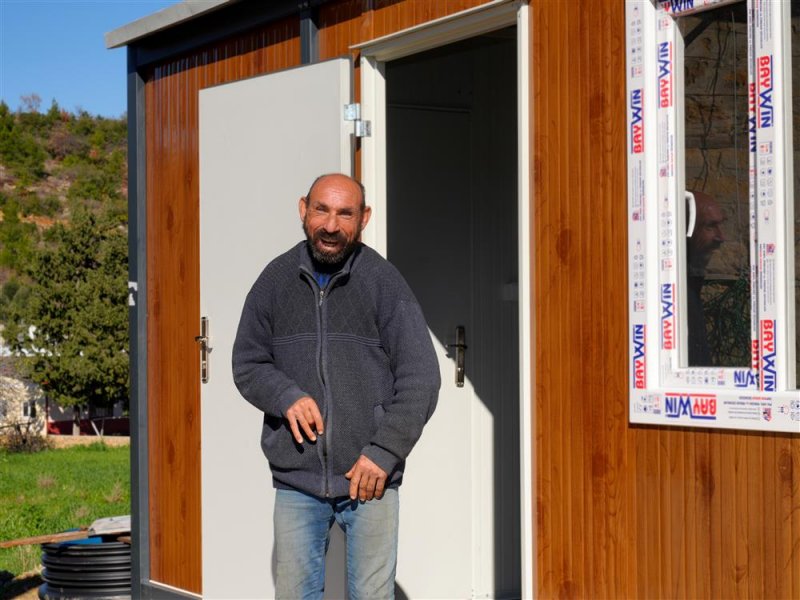 İhtiya&ccedil; sahibi vatandaşa konteyner ev desteği