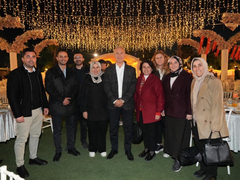 Alanya belediyesi ailesi iftar sofrasında buluştu