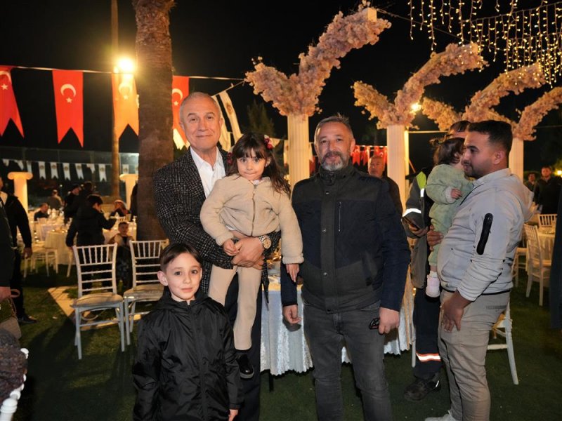 Alanya belediyesi ailesi iftar sofrasında buluştu
