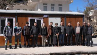 Alanya belediyesi’nden hüseyin amca’ya konteyner ev