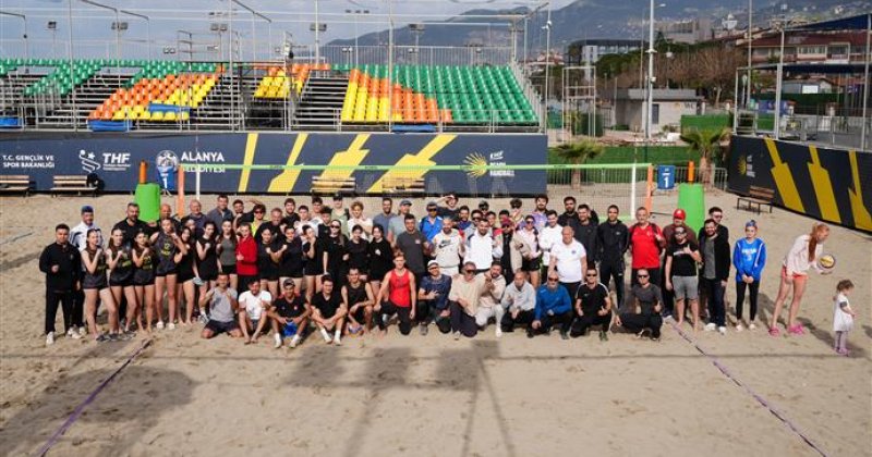 Plaj voleybolu halk şampiyonası şubat etabı tamamlandı