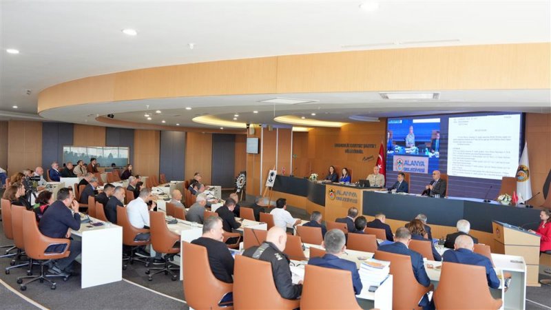 Alanya belediyesi 2025 yılı faaliyet raporu onaylandı