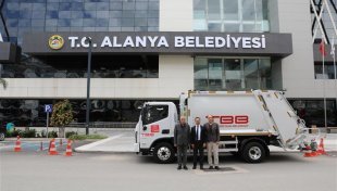 Alanya belediyesi’nin araç filosu güçlenmeye devam ediyor