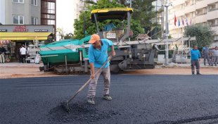 Başkan özçelik atatürk caddesi’ndeki çalışmaları inceledi