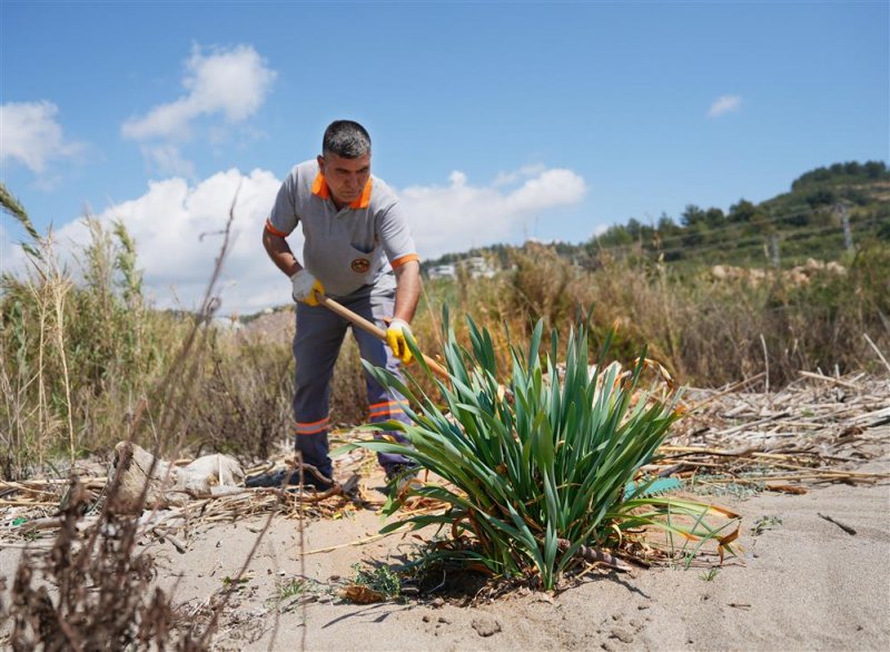 Demirtaş sahilinde doğa ve gelecek i&ccedil;in el ele