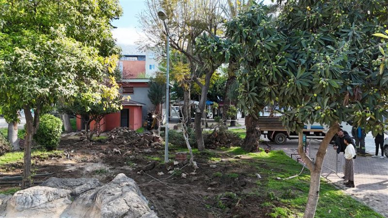 Mustafa uyar k&uuml;lt&uuml;r ve dinlenme parkı yenileniyor