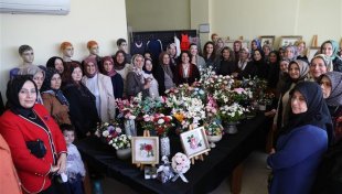 Yılın ilk el sanatları sergisi okurcalar’da açıldı
