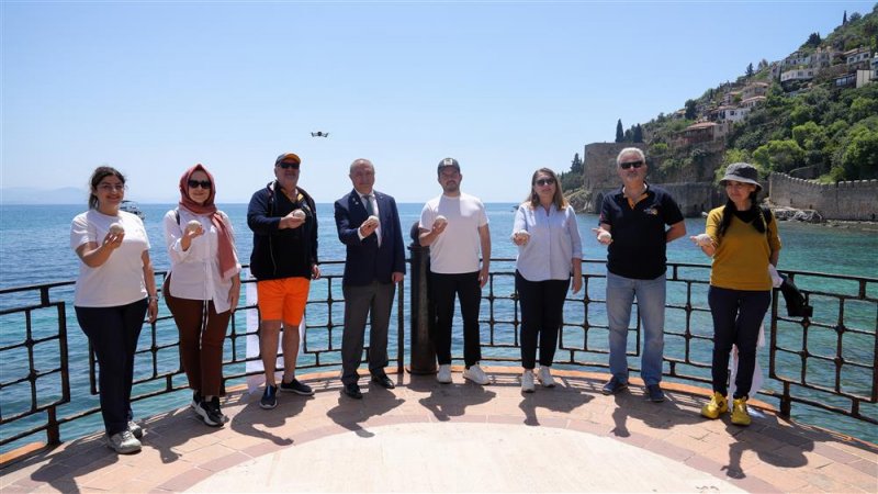 Alanya&rsquo;nın mavisi i&ccedil;in el ele verildi