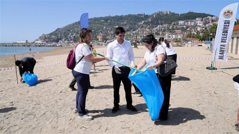 Alanya&rsquo;nın mavisi i&ccedil;in el ele verildi