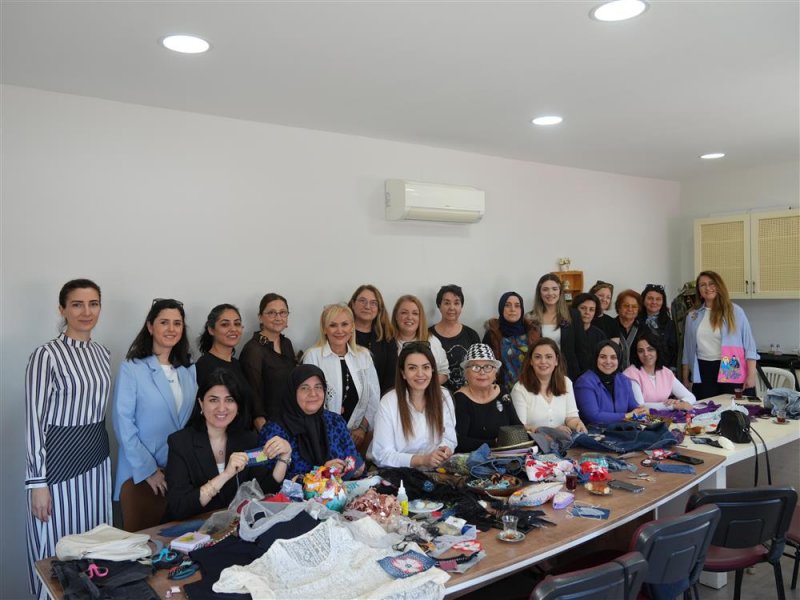 &Ccedil;evre bilinci ve kadın dayanışmasını birleştiren etkinlik