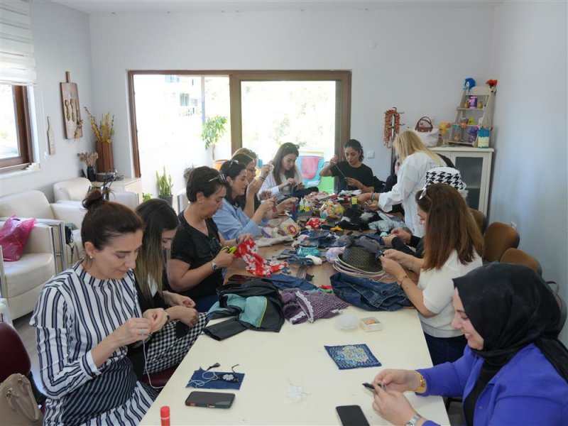 &Ccedil;evre bilinci ve kadın dayanışmasını birleştiren etkinlik