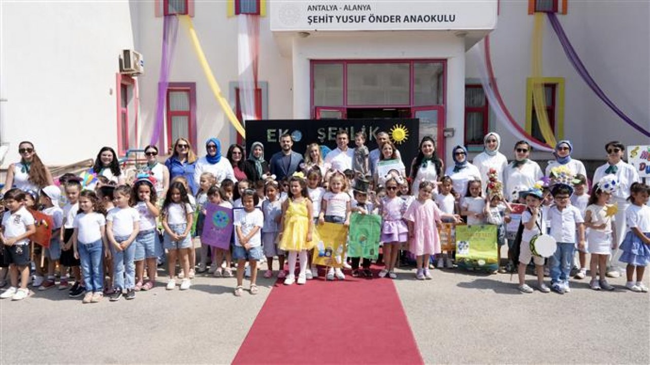 Alanya’da çevre haftası coşkuyla kutlandı gelecek nesiller için doğaya dokunan etkinlikler düzenlendi