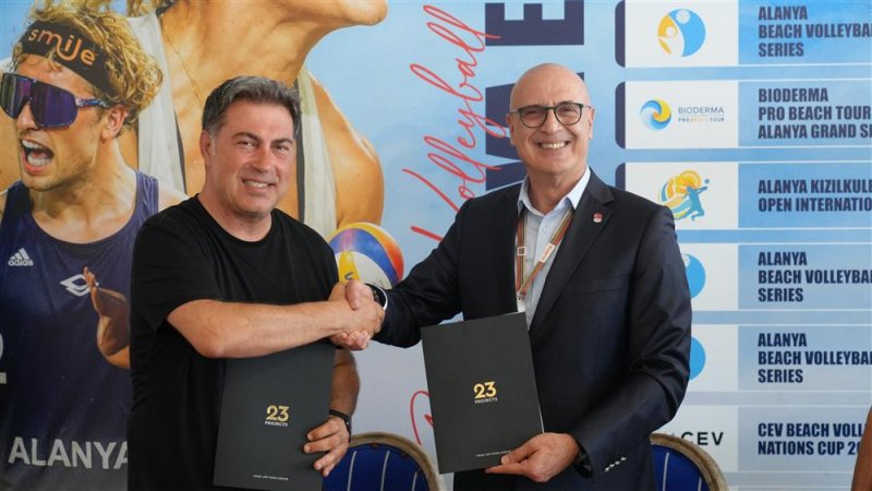 Alanya, d&uuml;nya plaj voleybolunun merkezi oluyor: "m&uuml;kemmeliyet merkezi" imzaları atıldı