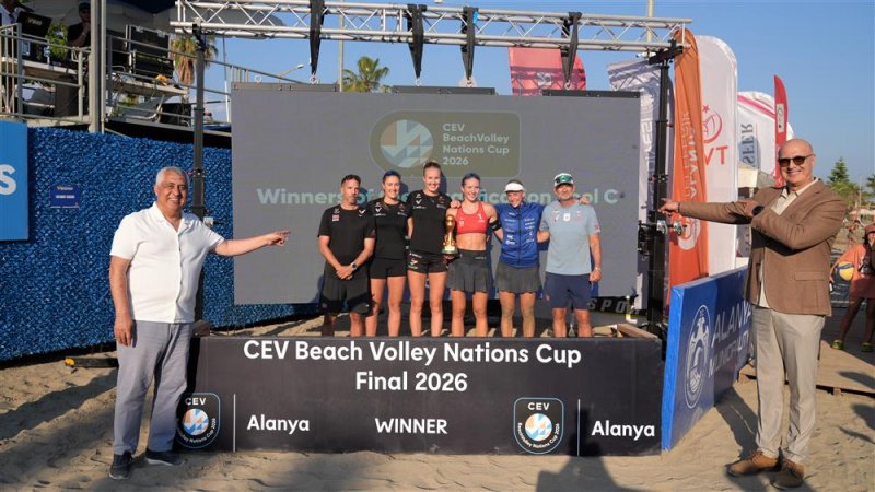 Cev plaj voleybolu milletler kupası etabı tamamlandı
