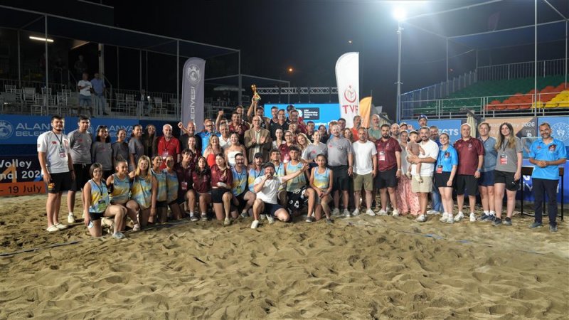 Cev plaj voleybolu milletler kupası etabı tamamlandı