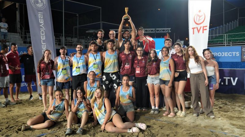 Cev plaj voleybolu milletler kupası etabı tamamlandı
