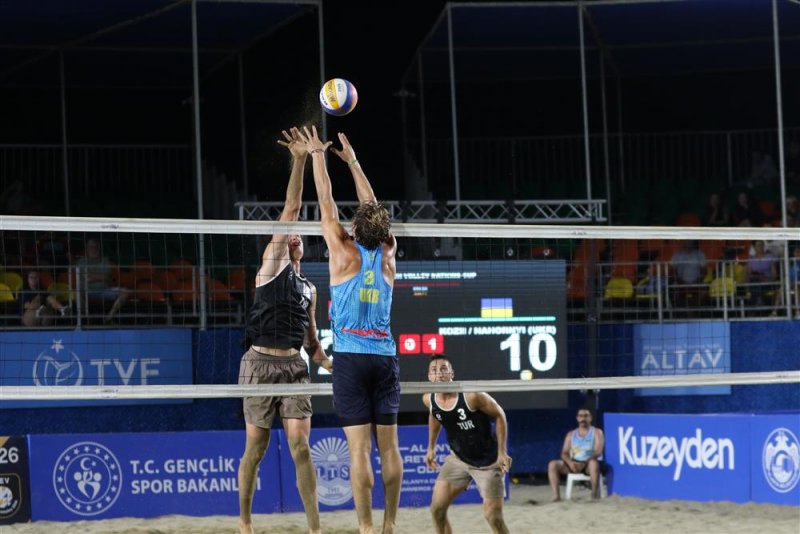 Cev plaj voleybolu milletler kupası etabı tamamlandı