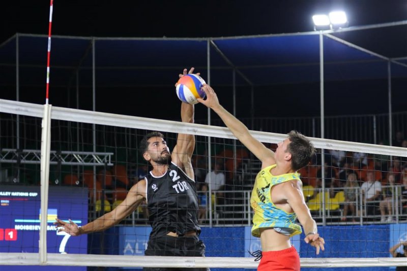 Cev plaj voleybolu milletler kupası etabı tamamlandı
