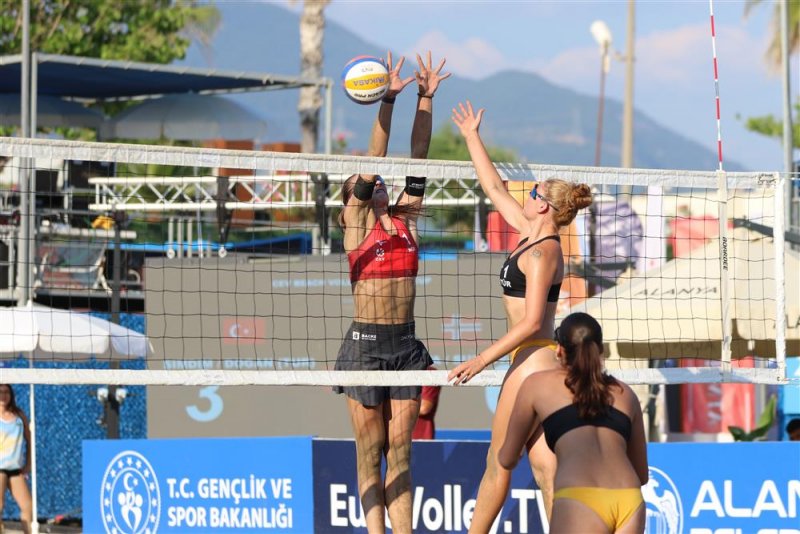 Cev plaj voleybolu milletler kupası etabı tamamlandı