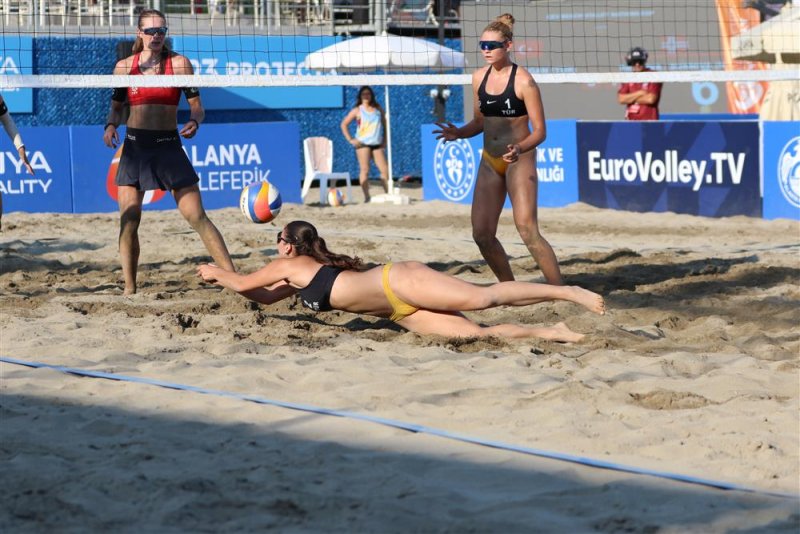 Cev plaj voleybolu milletler kupası etabı tamamlandı