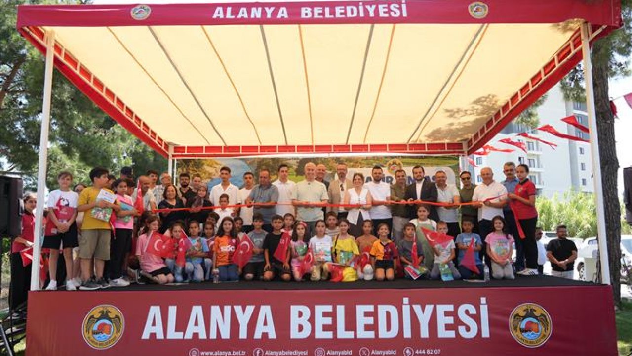 Demirtaş nadir çintaş çocuk parkı açıldı