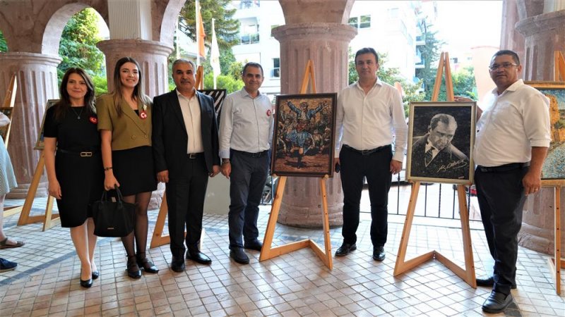 El sanatları kursu yılsonu sergileri tamamlandı