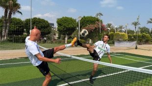 Geleneksel futnet ayak tenisi turnuvası başlıyor