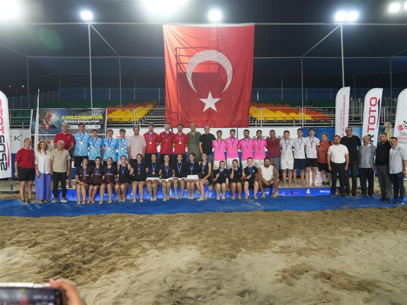 2026 air badminton t&uuml;rkiye şampiyonası tamamlandı