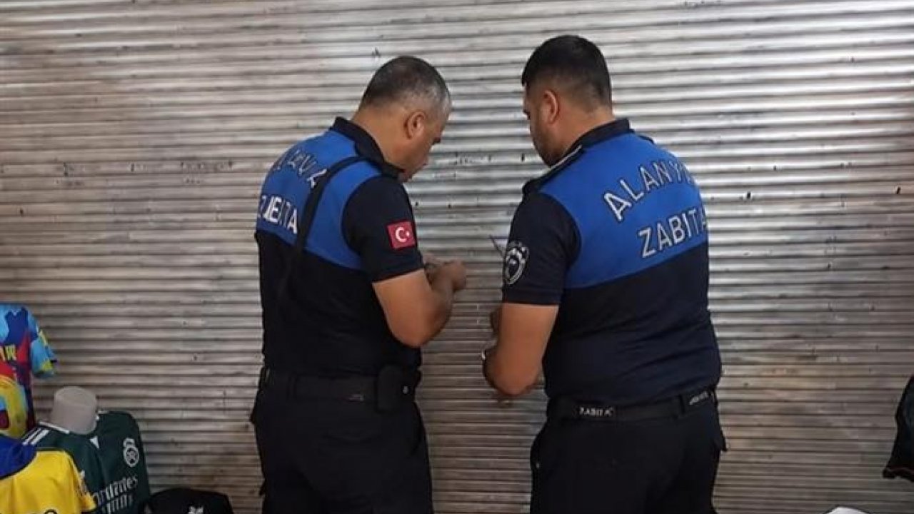 Alanya belediyesi'nden turiste kötü muameleye taviz yok