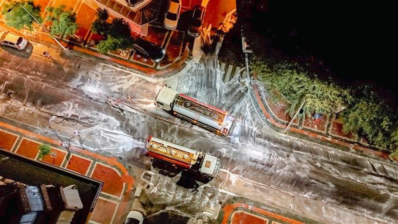 Alanya’nın her noktasında kapsamlı temizlik harekatı