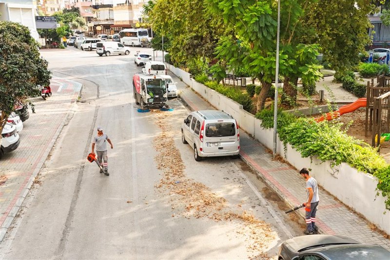 Alanya&rsquo;nın her noktasında kapsamlı temizlik harekatı