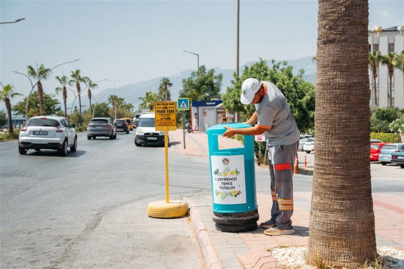 Alanya&rsquo;nın her noktasında kapsamlı temizlik harekatı