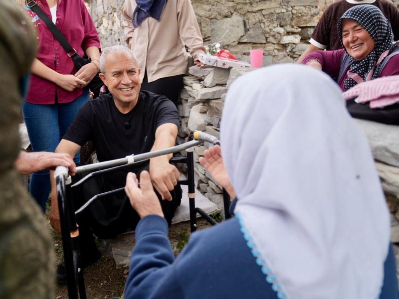 Başkan &ouml;z&ccedil;elik, alanya&rsquo;nın yaylalarını 3 g&uuml;n boyunca adım adım gezdi
