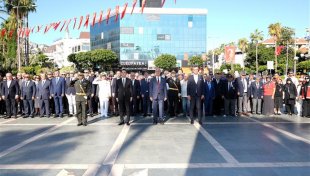 30 ağustos zafer bayramı’nın 104. yıl dönümü alanya’da törenle kutlandı