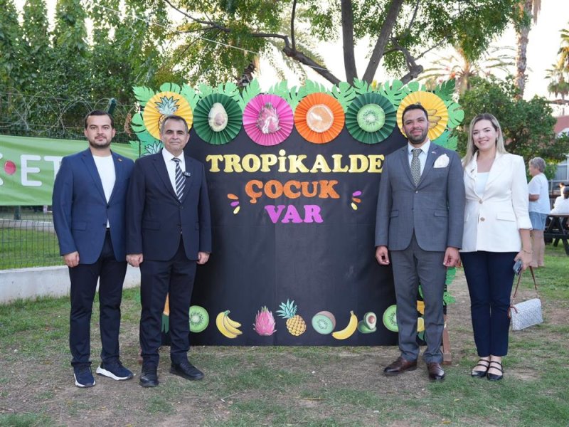 5. uluslararası tropikal meyve festivali kapılarını a&ccedil;tı
