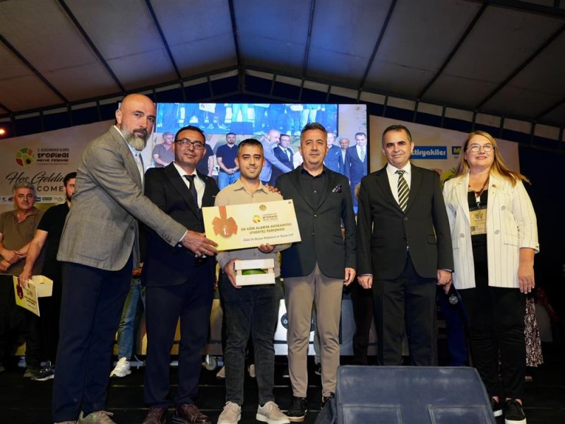 5. uluslararası tropikal meyve festivali kapılarını a&ccedil;tı