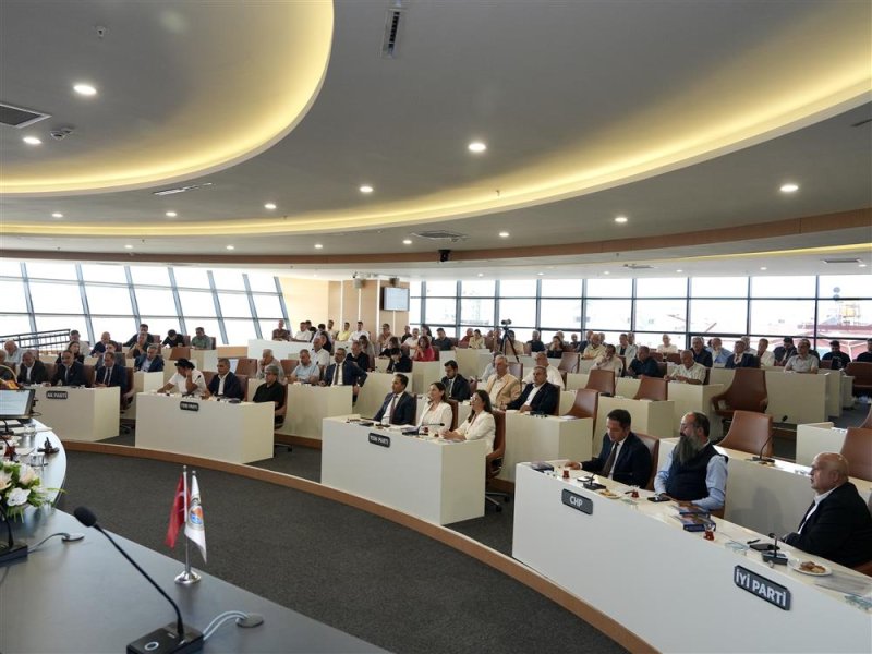 Alanya belediyesi ekim ayı meclis toplantısı gerçekleştirildi